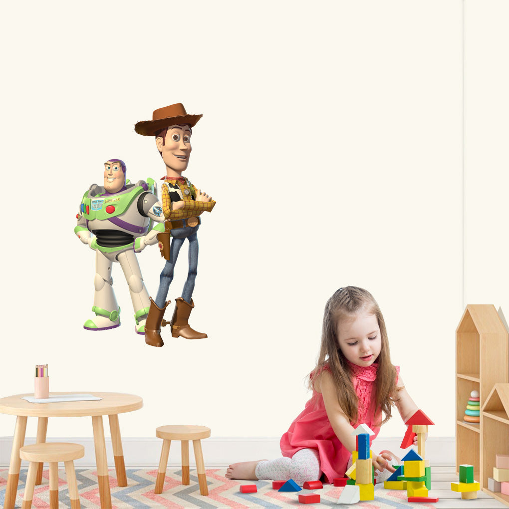 Woody & Buzz Toy Story Wall Sticker Decal C529