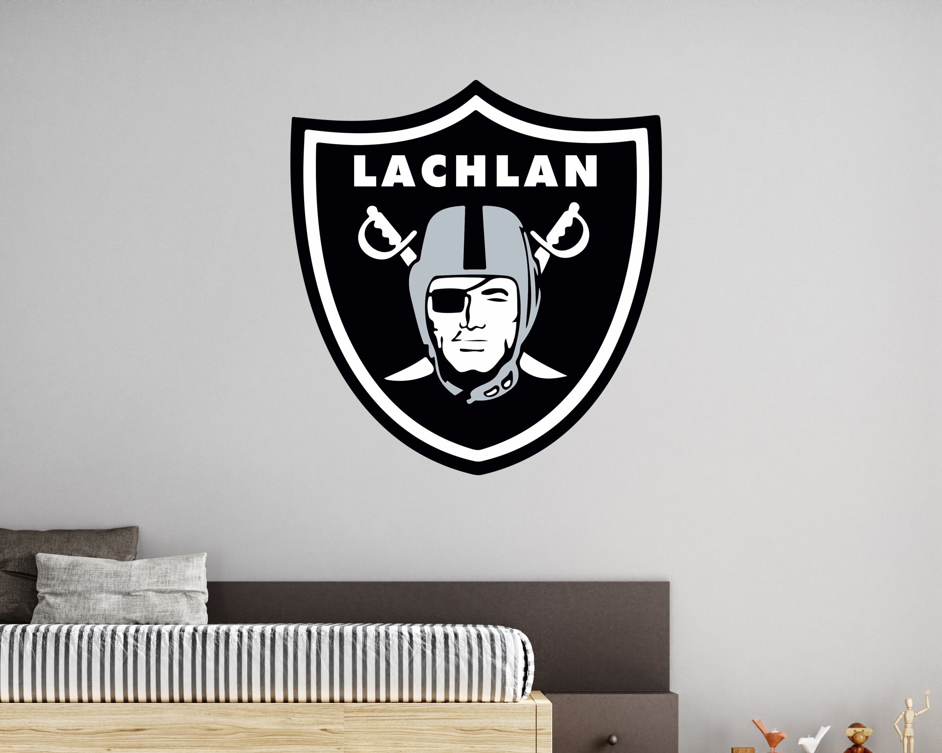 Logo Pittsburgh Steelers Personnalisé Custom Name Wall Sticker Decal WP299