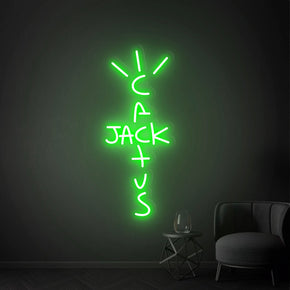 Cactus Jack Neon Sign Decorative Wall Decor