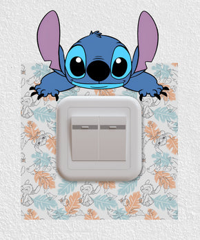 Stitch Lightswitch Surround Wall Decal Sticker Wall Art Kids Decor STCH13