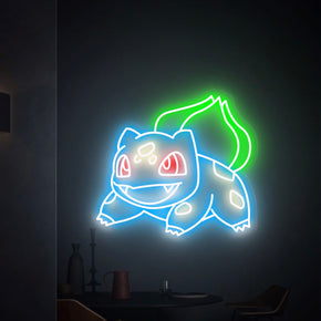 Bulbasaur Pokemon Neon Sign Decorative Wall Decor