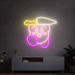 Kirby Neon Sign Decorative Wall Decor