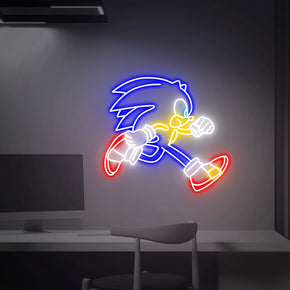 Sonic Neon Sign Decorative Wall Decor