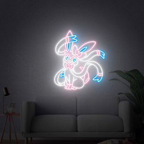 Sylveon Pokemon Neon Sign Decorative Wall Decor