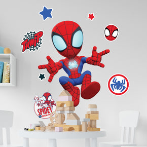 Spidey And His Amazing Friends 3D Wall Sticker Decal Home Decor Wall Art