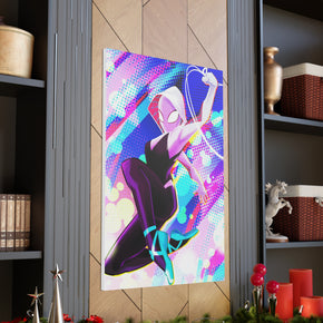 Spider Gwen Spiderman Marvel Superhero Canvas Print Wall Art Wall Decor Giclee Gallery Wrap