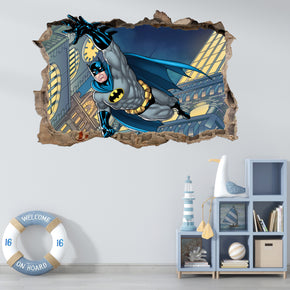 Batman The Dark Knight 3D Smashed Wall Decal Wall Sticker