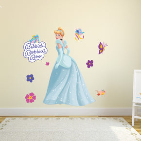 Cinderella Disney Princess 3D Wall Sticker Decal Home Decor Wall Art