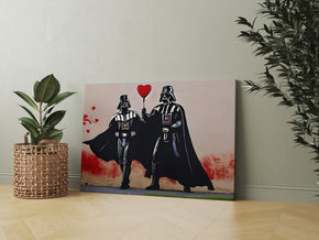 Darth Vader Graffiti Painting Artwork Canvas Print Giclee