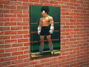 Vegeta Boxing Dragon Ball Z Canvas Print Wall Art Wall Decor Giclee GMD34