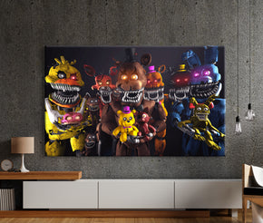 Five Nights At Freddy's Canvas Print Wall Art Wall Decor Giclee FN04