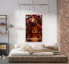 Five Nights At Freddy's Canvas Print Wall Art Wall Decor Giclee FN07
