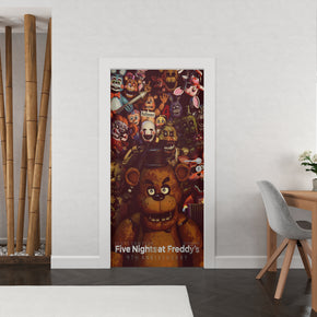 Five Nights At Freddy's Personalized DOOR Wallpaper Decal Removable Sticker FN09