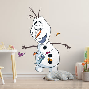 Olaf The Snowman Frozen Disney Princess 3D Wall Sticker Decal Home Decor Wall Art