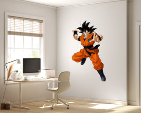 Son Goku Dragon Ball Z Wall Decal Wall Sticker Kids Room Wall Art Mural