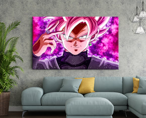 Black Goku Dragon Ball Z Canvas Print Wall Art Wall Decor Giclee