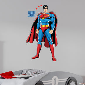 Superman Superhero 3D Wall Sticker Decal Home Decor Wall Art