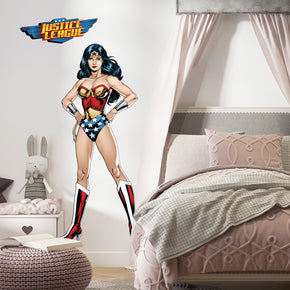Wonder Woman Superhero 3D Wall Sticker Decal Home Decor Wall Art
