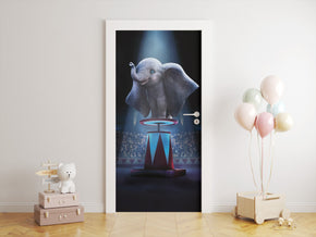 Dumbo Personalized DOOR Wallpaper Decal Removable Sticker MMS23