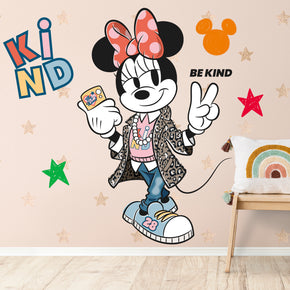 Minnie Mouse KIND 3D Wall Sticker Decal Home Decor Wall Art