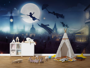Peter Pan Self-Adhesive Wallpaper Mural Home Wall Art Decor WP33