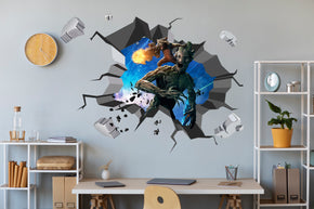 Guardians Of the Galaxy 3D Explosion Effect Wall Sticker Decal GRD01