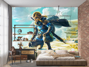 Link Self-Adhesive Removable Wallpaper Mural Home Wall Art Decor WP14