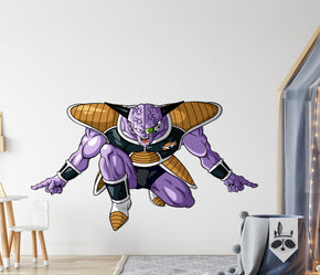 Captain Ginyu Dragon Ball Z Wall Decal Removable Sticker Kids Room Wall Art Mural GMD40
