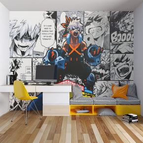 Anime Self-Adhesive Removable Wallpaper Mural Home Wall Art Decor WP12