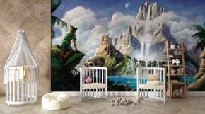 Peter Pan Self-Adhesive Wallpaper Mural Home Wall Art Decor WP34