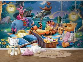 Winnie The Pooh Self-Adhesive Wallpaper Mural Home Wall Art Decor WP46