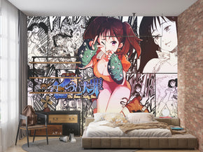 Anime Self-Adhesive Removable Wallpaper Mural Home Wall Art Decor WP5