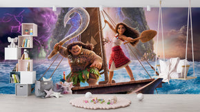 Moana Self-Adhesive Removable Wallpaper Mural Home Wall Art Decor WP1
