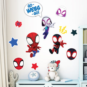Spidey And His Amazing Friends Wall Stickers Decals Home Decor Wall Art