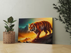 Tiger Oil Painting Artwork Canvas Print Giclee