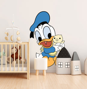 Baby Donald Duck Disney Wall Decal Wall Sticker Kids Room Wall Art