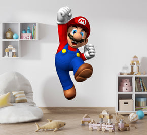 Super Mario Bros Wall Decal Removable Sticker Kids Home Decor Art SMR30