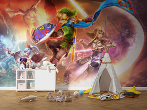 Link Self-Adhesive Removable Wallpaper Mural Home Wall Art Decor WP19