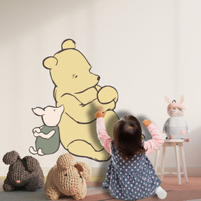 Winnie The Pooh & Piglet Wall Decal Wall Sticker Kids Room Wall Art Mural WTP18
