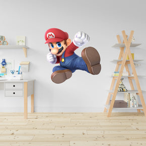 Super Mario Bros Decal Wall Sticker Home Decor Art Mural Kids Children Room