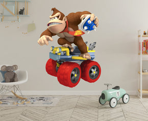 Donkey Kong Super Mario Bros Kart Wall Decal Removable Sticker Kids Home Decor Art SMR12