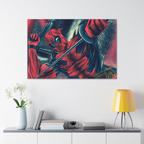 Deadpool Marvel Superhero Canvas Print Wall Art Wall Decor Giclee Gallery Wrap