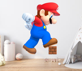 Mega Super Mario Bros Wall Decal Removable Sticker Kids Home Decor Art SMR34