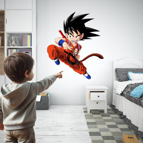 Kid Goku Dragon Ball Z Wall Decal Wall Sticker Kids Room Wall Art Mural GMD26