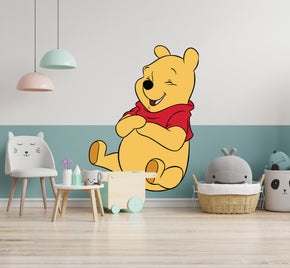 Happy Winnie The Pooh 3D Wall Sticker Decal Home Decor Wall Art WTP15