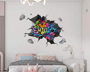 Graffiti Custom Personalized Name Wall Sticker Decal Home Decor Art Mural