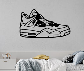 Air Jordan Shoe Silhouette Decal Wall Sticker Home Decor Art Mural 44