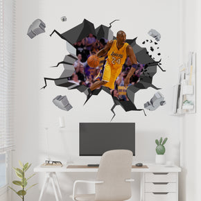 Basketball Kobe Bryant WALL EXPLOSION Decal Wall Sticker Home Decor Art Mural