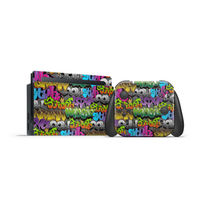 Graffiti Nintendo Switch Skin Decal For Console NSF39