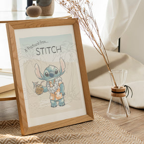 Stitch Wall Poster Premium Paper Print - Multiple Sizes Available